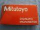 Mitutoyo 293-331 IP65 Digimatic Outside Micrometer With Output Ratche New In Box