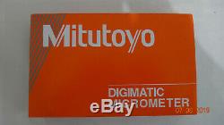 Mitutoyo 293-332-30 Micrometer 2-3/50.8-76.2mm IP65 Ratchet Stop SPC NEW
