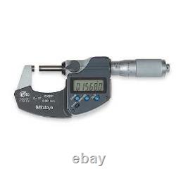 Mitutoyo 293-335-30 Digital Micrometer, 0 To 1In, Spc, Friction