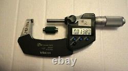 Mitutoyo 293-336-30, 1-2 Digital Micrometer, Ip65.00005, Spc