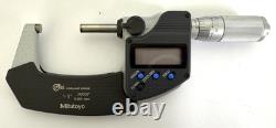 Mitutoyo 293-336-32 1-2 Electronic Ip65 Micrometer. 00005 New