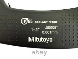Mitutoyo 293-336-32 1-2 Electronic Ip65 Micrometer. 00005 New