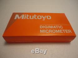Mitutoyo 293-340, 0-1/0-25.4mm, digital micrometer, IP65