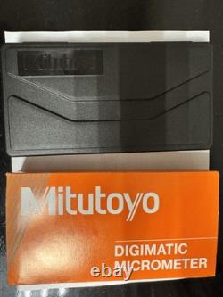 Mitutoyo 293-340-30CAL Electronic Coolant Proof Micrometer 0-1 IP65 Calibrated