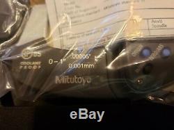 Mitutoyo 293-340-30 0-1 Digital Micrometer. 00005 Ip65 - New Sealed