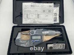 Mitutoyo 293-340-30 0-1 IP65 Coolant Proof Digimatic Micrometer (293-340-30)