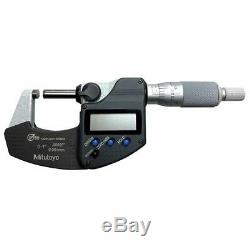 Mitutoyo 293-340-30 0-1 IP65 Electronic Coolant Proof Micrometer