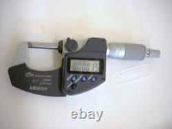 Mitutoyo 293-340-30 / 0-1 IP65 Electronic Coolant Proof Micrometer / Calibrated