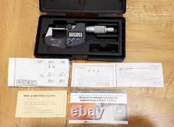 Mitutoyo 293-340-30 0-1 Micrometer Coolant Proof Digimatic IP65