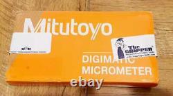 Mitutoyo 293-340-30 0-1 Micrometer Coolant Proof Digimatic IP65