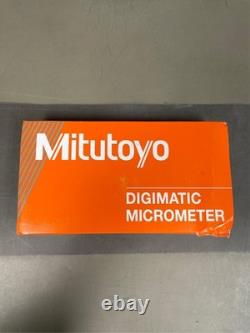 Mitutoyo 293-340-30 1 in. Digimatic Micrometer with 25.4 Mm IP65 Ratchet Stop-No