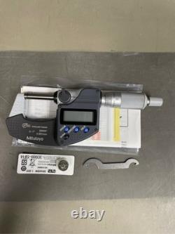 Mitutoyo 293-340-30 1 in. Digimatic Micrometer with 25.4 Mm IP65 Ratchet Stop-No