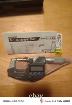 Mitutoyo 293-340-30 Digimatic Digital Micrometer Coolant Proof 0-25mm 0-1