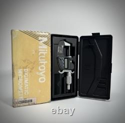 Mitutoyo 293-340-30 Digimatic Micrometer 0-1.00005 Case + Cert