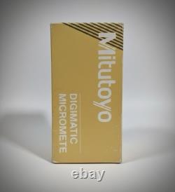 Mitutoyo 293-340-30 Digimatic Micrometer 0-1.00005 Case + Cert