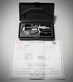 Mitutoyo 293-340-30 Digimatic Micrometer 0-1.00005 Case + Cert