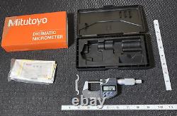 Mitutoyo 293-340-30 Digimatic Outside Micrometer 0-1 0.00005 Accur 6/4
