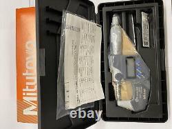 Mitutoyo 293-340-30 Digimatic Outside Micrometer 0-1 (0-25mm) 0.00005 Accuracy