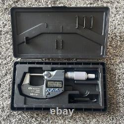 Mitutoyo 293-340-30 Digimatic Outside Micrometer 0-1 (0-25mm) 0.00005 Accuracy