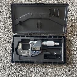 Mitutoyo 293-340-30 Digimatic Outside Micrometer 0-1 (0-25mm) 0.00005 Accuracy