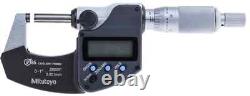 Mitutoyo 293-340-30 Digital Micrometer 0-1 Ip65 Coolant Proof. (5-4-6)
