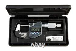 Mitutoyo 293-340-30 Digital Micrometer 0-1 Range, 0.00005 Resolution