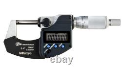Mitutoyo 293-340-30 Digital Micrometer 0-1 Range, 0.00005 Resolution