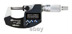 Mitutoyo 293-340-30 Digital Micrometer 0-1 Range, 0.00005 Resolution