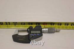 Mitutoyo 293-340-30 Digital Micrometer 0-1 Range, 0.00005 Resolution J14