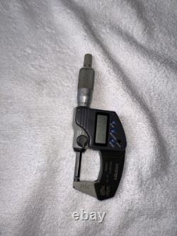 Mitutoyo 293-340-30 Digital Micrometer Coolant Proof IP65 0-1 0.00005