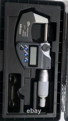 Mitutoyo 293-340-30 Digital Micrometer, Inch/Metric