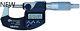 Mitutoyo 293-340-30 Digital Micrometer, Inch/Metric, Ratchet Stop