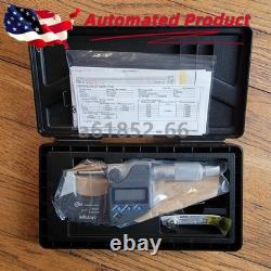 Mitutoyo 293-340-30 Digital Micrometer Inch/Metric Ratchet Stop 0-1 (0-25.4mm)