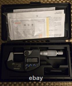 Mitutoyo 293-340-30 IP65 0-1 Digimatic Micrometer