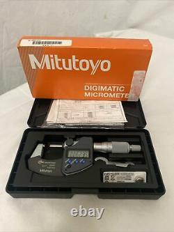 Mitutoyo 293-340-30 MDC-1PX Digital Micrometer 0-1- IP65 Coolant Proof