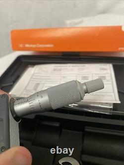 Mitutoyo 293-340-30 MDC-1PX Digital Micrometer 0-1- IP65 Coolant Proof