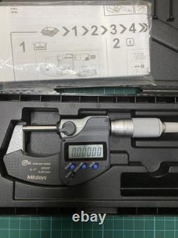 Mitutoyo 293-340-30 Micrometer 0-1 inch (25mm) Digital IP65 Waterproof Mitutoyo 293-340-30 Micrometer 0-1 inch (25mm) Digital IP65 Waterproof