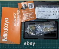 Mitutoyo 293-340-30 Micrometer 0-1 inch (25mm) Digital IP65 Waterproof Mitutoyo 293-340-30 Micrometer 0-1 inch (25mm) Digital IP65 Waterproof