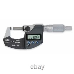 Mitutoyo 293-340-32Cal Digital Micrometer, 0 To 1, Cert, Ratchet