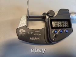 Mitutoyo 293-340 MDC-1PJ Digimatic Digital Micrometer 0-1 IP65.00005