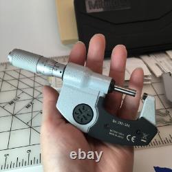 Mitutoyo 293-344 / 293-346 IP65 Digital Outside Micrometer Sets 0-1 / 2-3