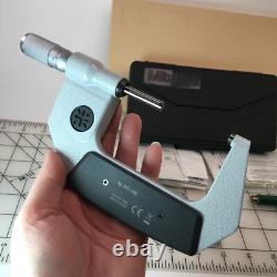 Mitutoyo 293-344 / 293-346 IP65 Digital Outside Micrometer Sets 0-1 / 2-3