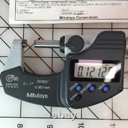 Mitutoyo 293-344 / 293-346 IP65 Digital Outside Micrometer Sets 0-1 / 2-3