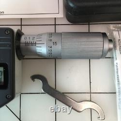 Mitutoyo 293-344 / 293-346 IP65 Digital Outside Micrometer Sets 0-1 / 2-3