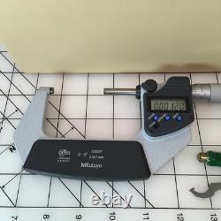 Mitutoyo 293-344 / 293-346 IP65 Digital Outside Micrometer Sets 0-1 / 2-3