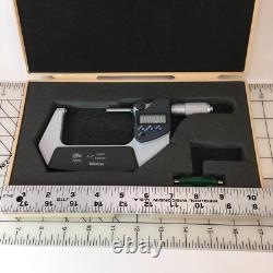 Mitutoyo 293-344 / 293-346 IP65 Digital Outside Micrometer Sets 0-1 / 2-3