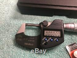 Mitutoyo (293-344-30) 0-1 Range Coolant Proof IP65 Digital Micrometer