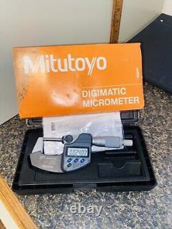 Mitutoyo 293-344-30 Coolant Proof Ip65 Digital Micrometer 29334430