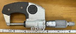 Mitutoyo 293-344 Digimatic Micrometer, 0-1/0-25mm Range. 00005/0.001mm
