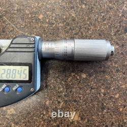Mitutoyo 293-344 Digimatic Micrometer, 0-1/0-25mm Range. 00005/0.001mm L41